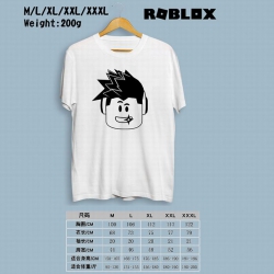 ROBLOX Printed round neck shor...