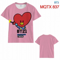 BTS BT21 Full color printed sh...