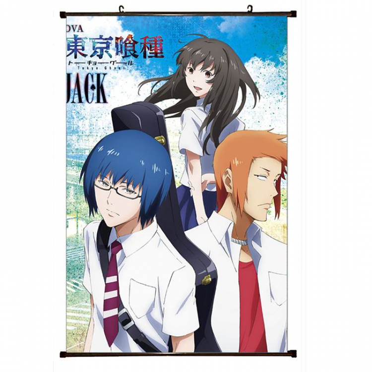 Tokyo Ghoul Plastic pole cloth painting Wall Scroll 60X90CM preorder 3 days D1-139 NO FILLING