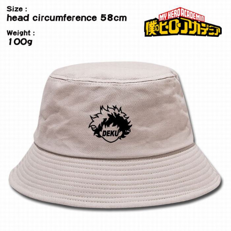 My Hero Academia Canvas Fisherman Hat Cap