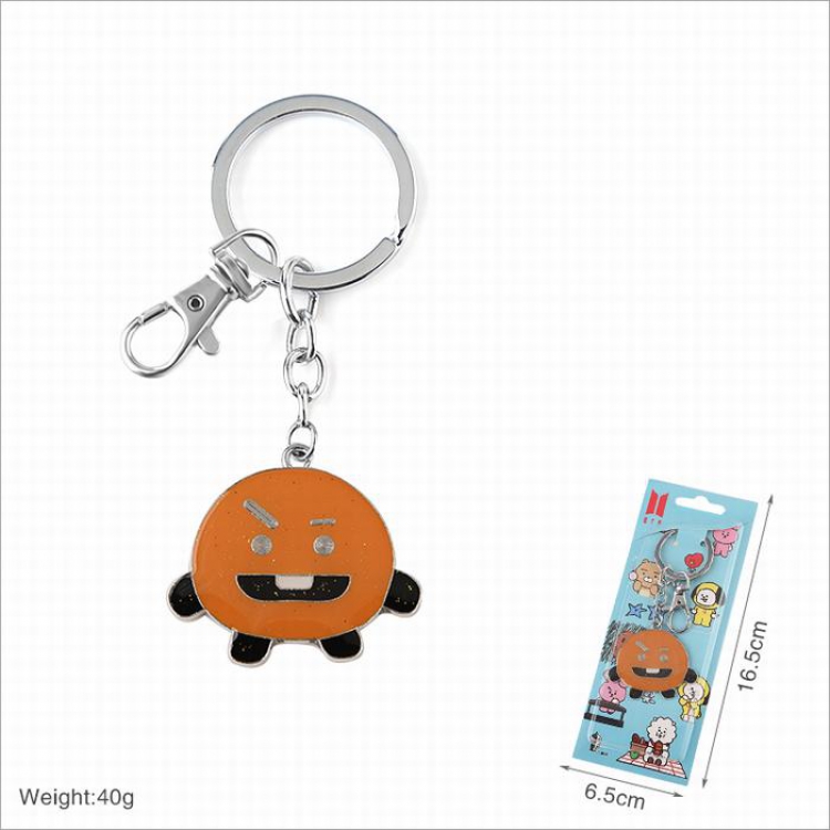 BTS BT21 Keychain pendant price for 5 pcs