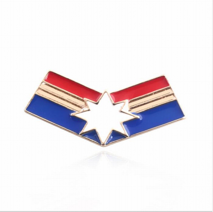 The avengers allianc Captain Marvel Brooch badge price for 5 pcs