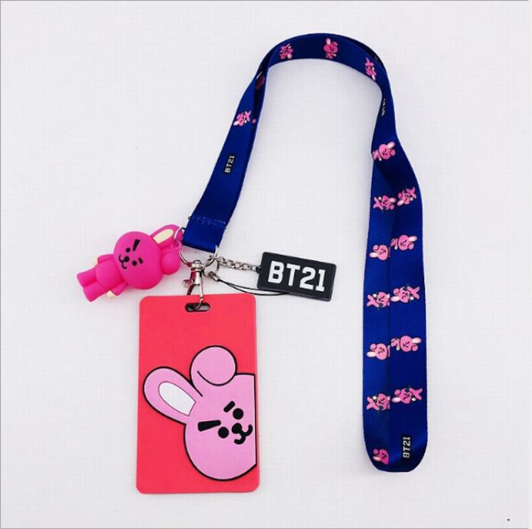 BTS BT21 Silicone stereo card holder 2X45CM price for 2 pcs