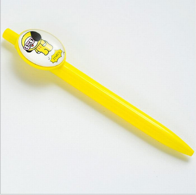 BTS BT21 Black signature pen ballpoint pen 0.5MM price for 30 pcs