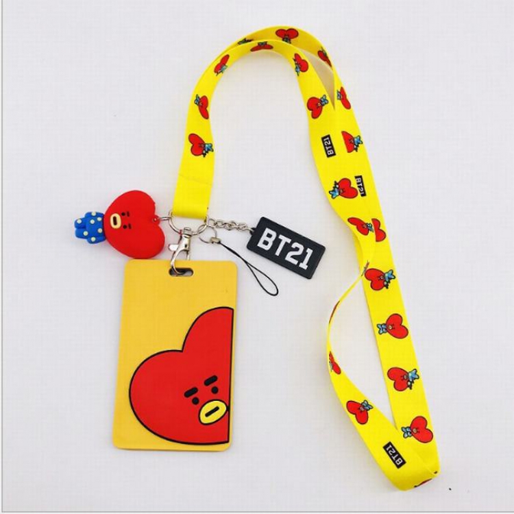 BTS BT21 Silicone stereo card holder 2X45CM price for 2 pcs