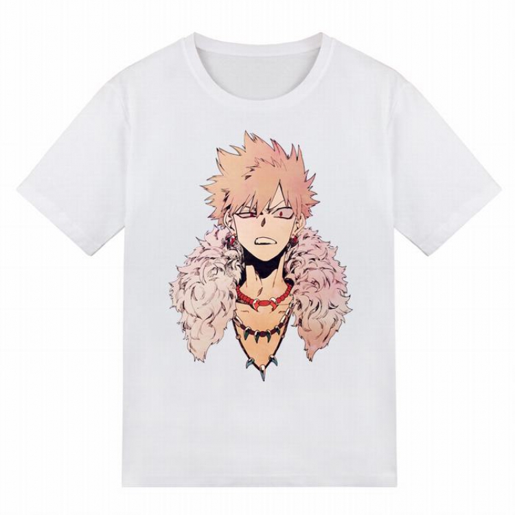 My Hero Academia Printed Short Sleeve T-Shirt M L XL XXL