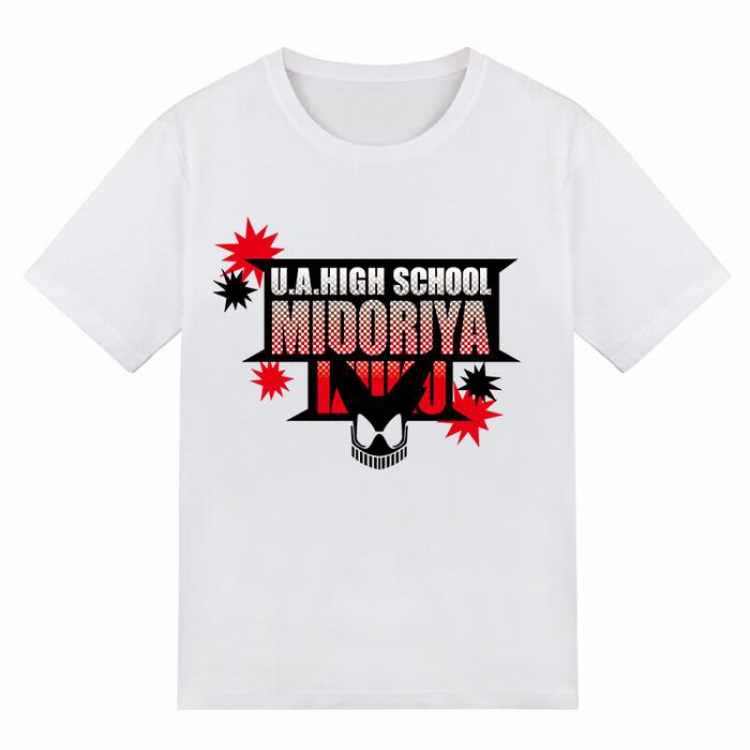 My Hero Academia Printed Short Sleeve T-Shirt M L XL XXL