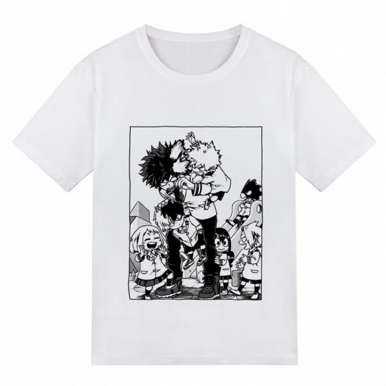 My Hero Academia Printed Short Sleeve T-Shirt M L XL XXL