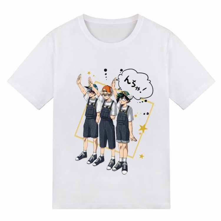 My Hero Academia Printed Short Sleeve T-Shirt M L XL XXL