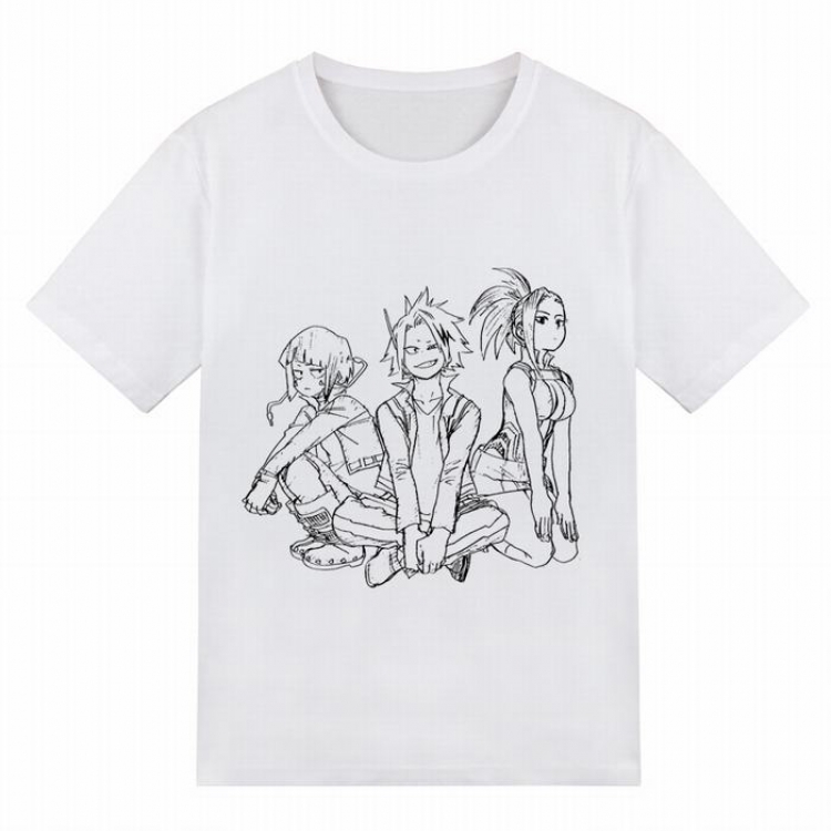 My Hero Academia Printed Short Sleeve T-Shirt M L XL XXL