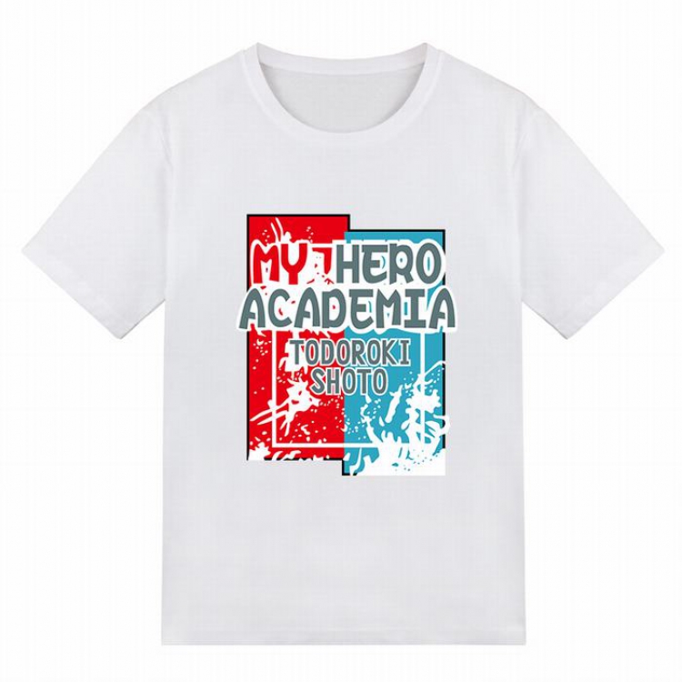 My Hero Academia Printed Short Sleeve T-Shirt M L XL XXL