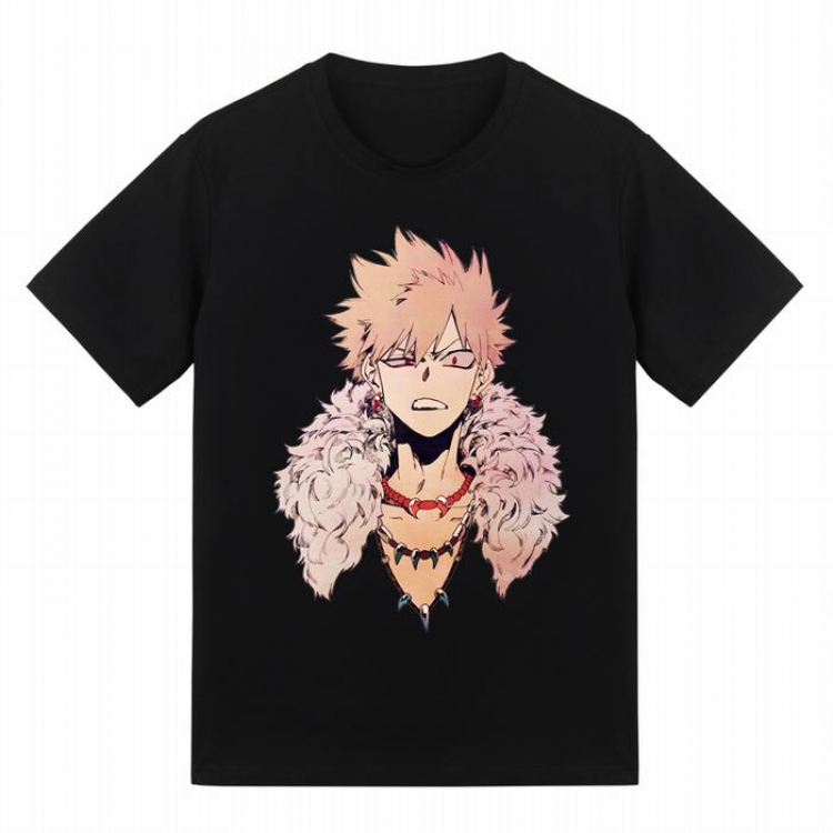 My Hero Academia Printed Short Sleeve T-Shirt M L XL XXL