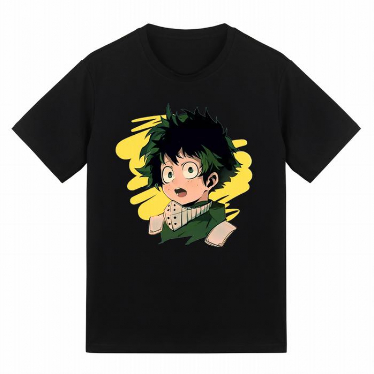 My Hero Academia Printed Short Sleeve T-Shirt M L XL XXL
