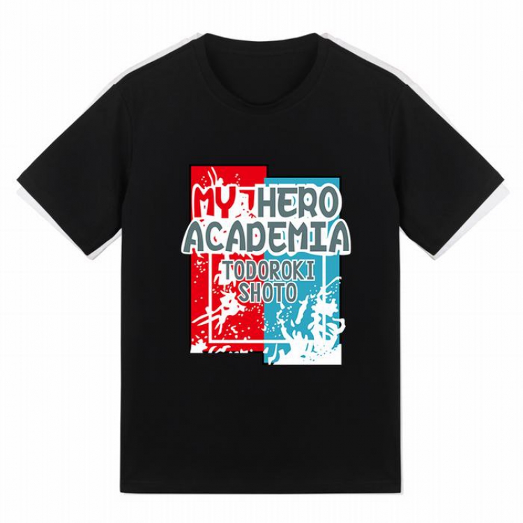 My Hero Academia Printed Short Sleeve T-Shirt M L XL XXL