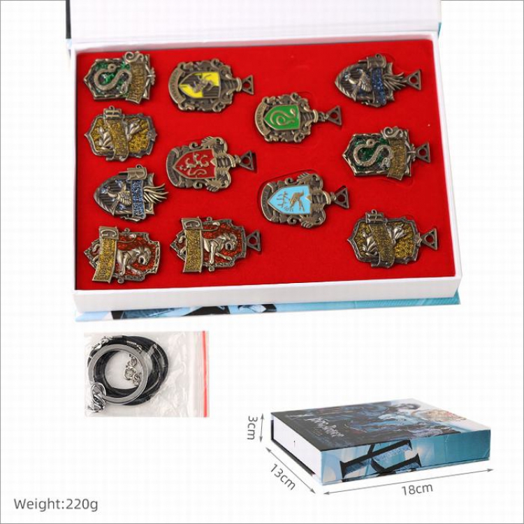 Harry Potter Keychain pendant necklace pendant boxed Style C