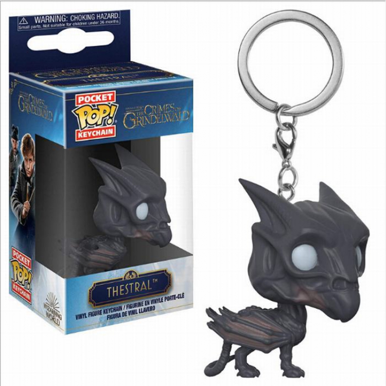 Fantastic Beasts Funko POP Q version doll Keychain pendant 4CM