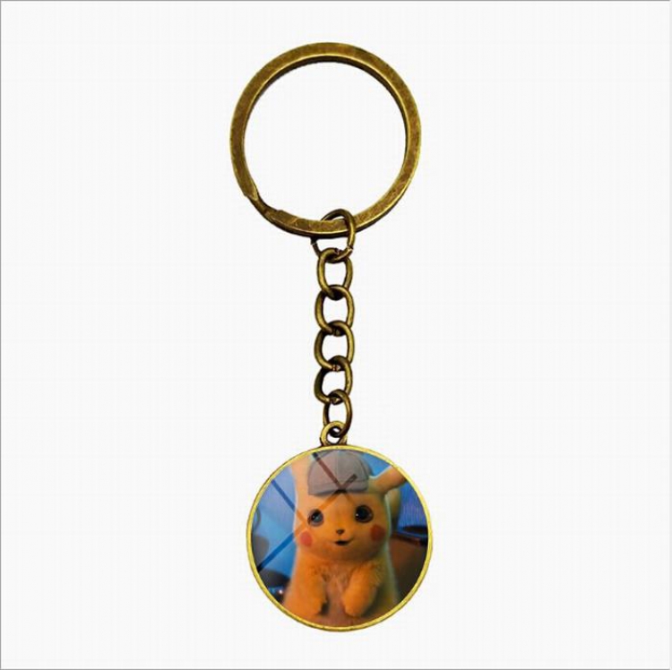 Pokémon Detective Pikachu Alloy keychain pendant price for 5 pcs