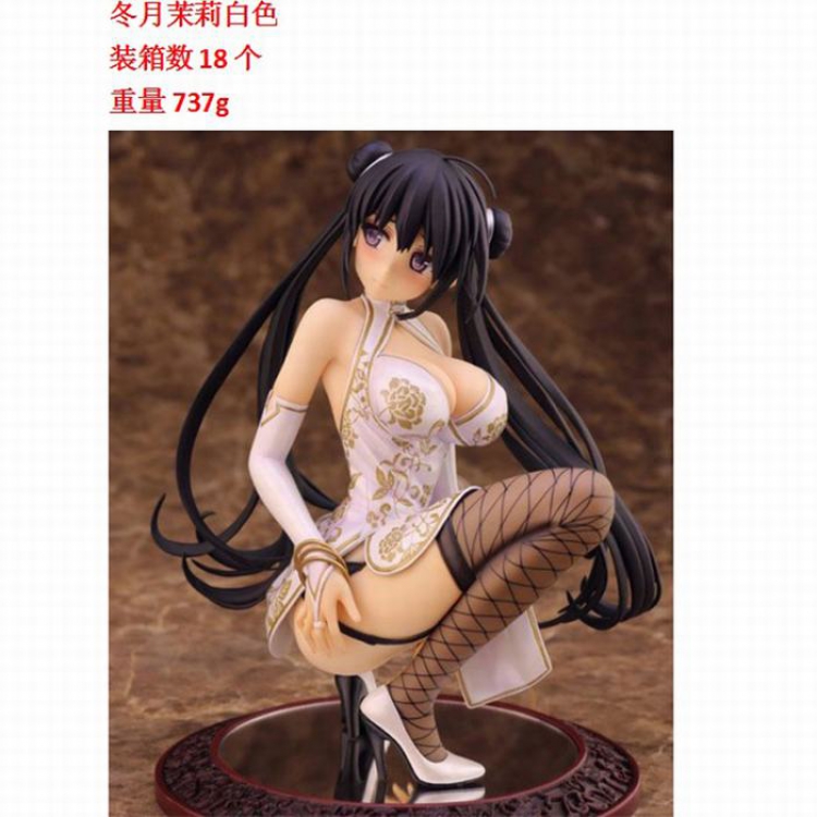 Winter moon jasmine Sexy beautiful girl Boxed Figure Decoration 737G 18X20X22CM