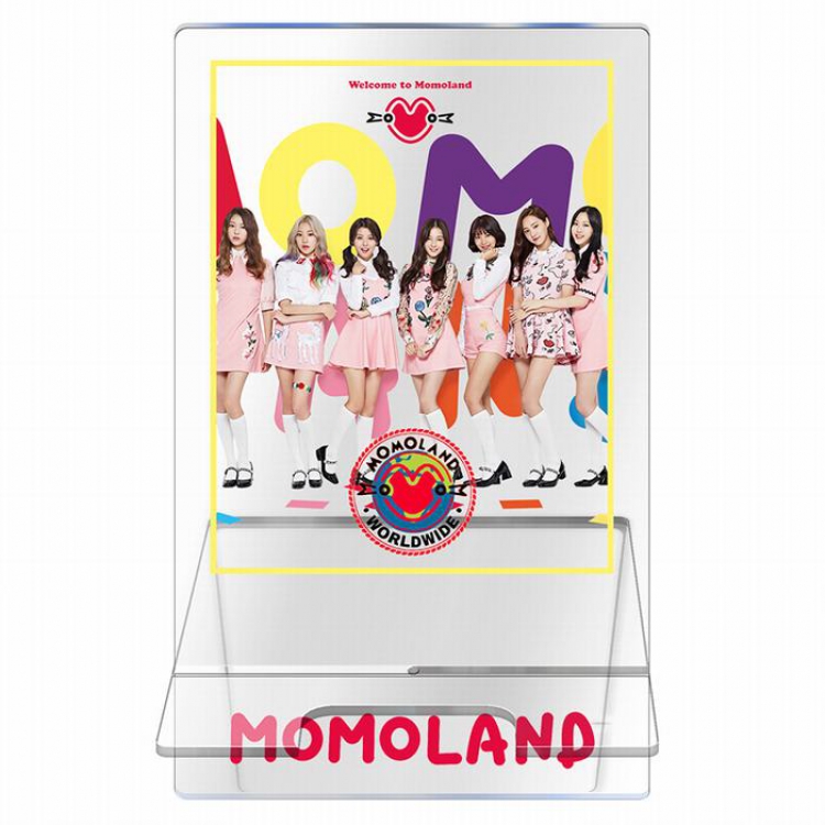 Momoland Transparent acrylic phone holder 13CM 