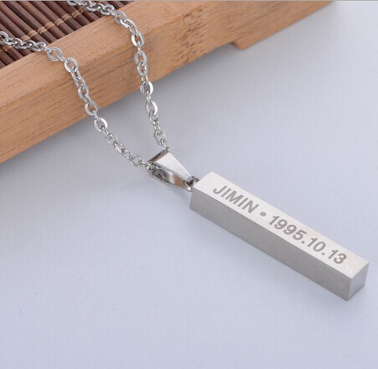 BTS Necklace pendant price for 5 pcs