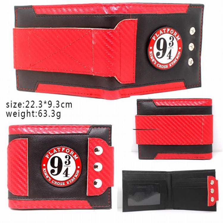 Harry Potter Short Two-fold Wallet Purse