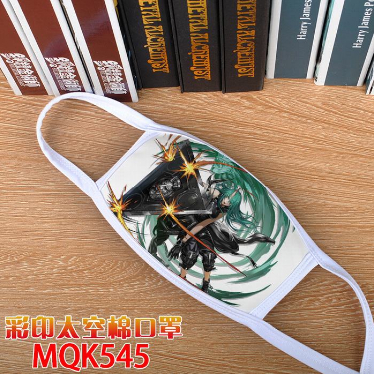 Arknights Color printing Space cotton Mask price for 5 pcs MQK 545