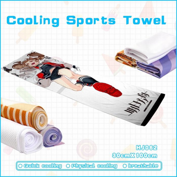 Cartoon anime Cooling Sports Towel 30X100CM HJ-062