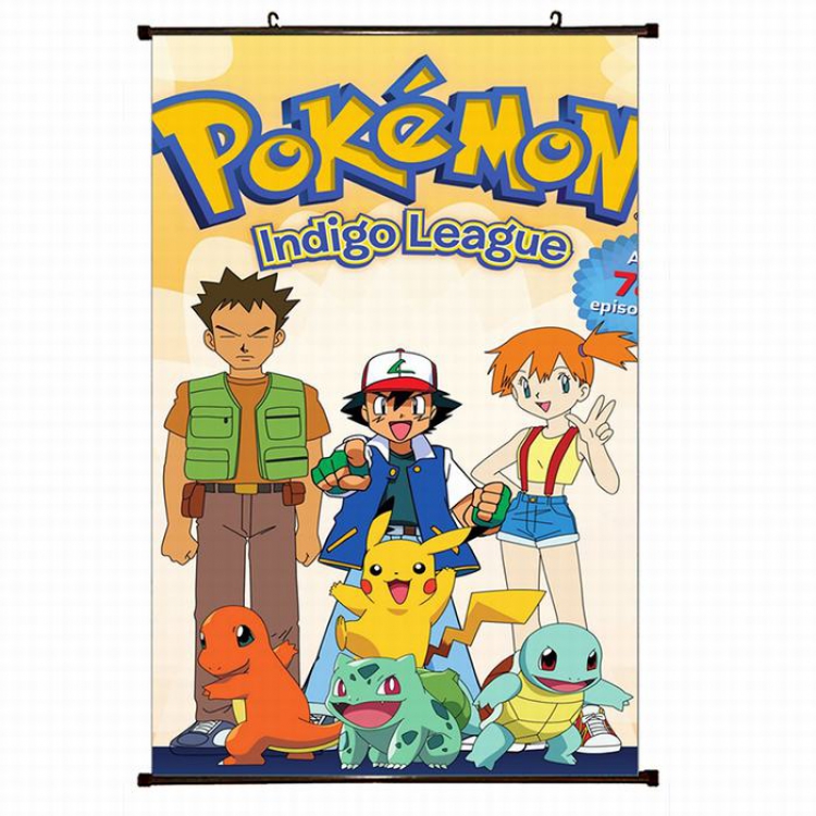Pokemon Plastic pole cloth painting Wall Scroll 60X90CM preorder 3 days B1-38 NO FILLING