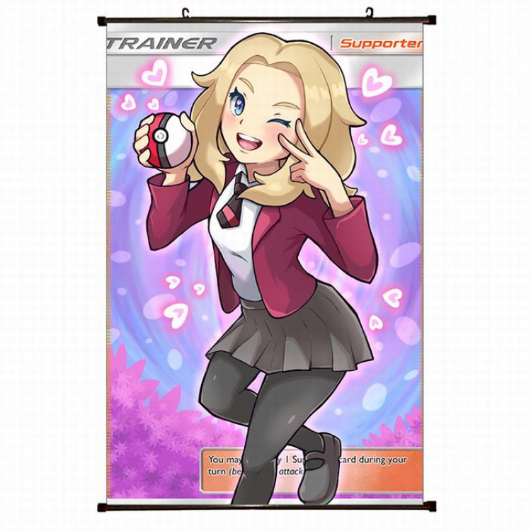 Pokemon Plastic pole cloth painting Wall Scroll 60X90CM preorder 3 days B1-60 NO FILLING