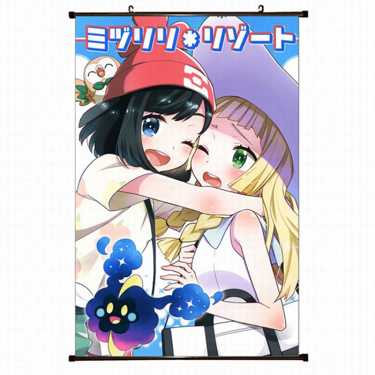 Pokemon Plastic pole cloth painting Wall Scroll 60X90CM preorder 3 days B1-167 NO FILLING