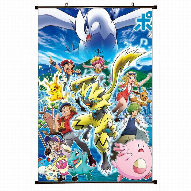 Pokemon Plastic pole cloth painting Wall Scroll 60X90CM preorder 3 days B1-93 NO FILLING