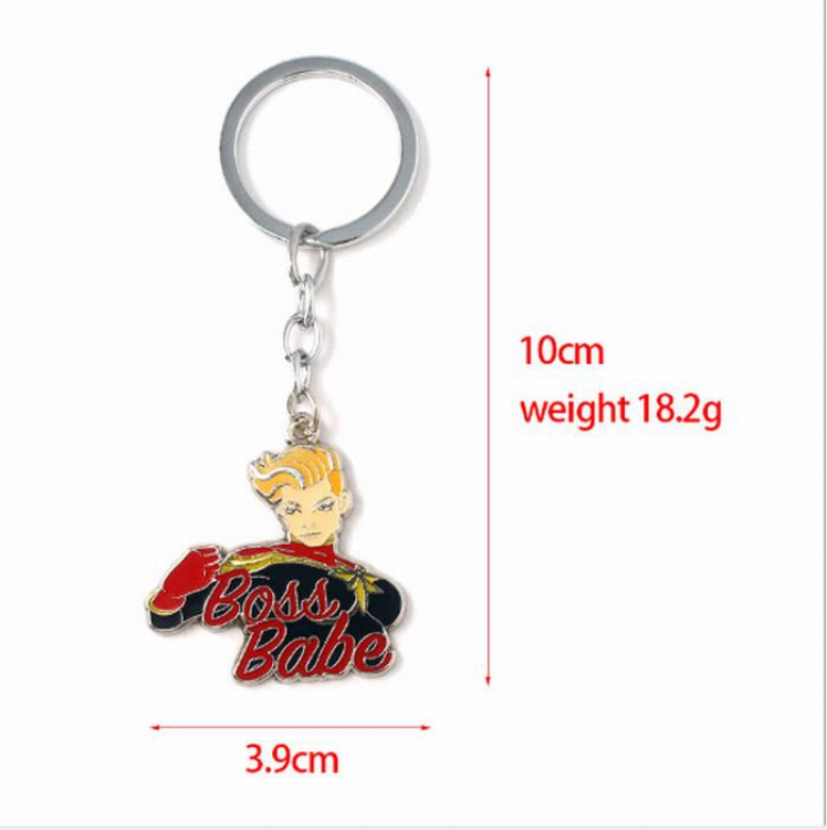 The avengers allianc Captain Marvel Alloy Keychain pendant price for 5 pcs