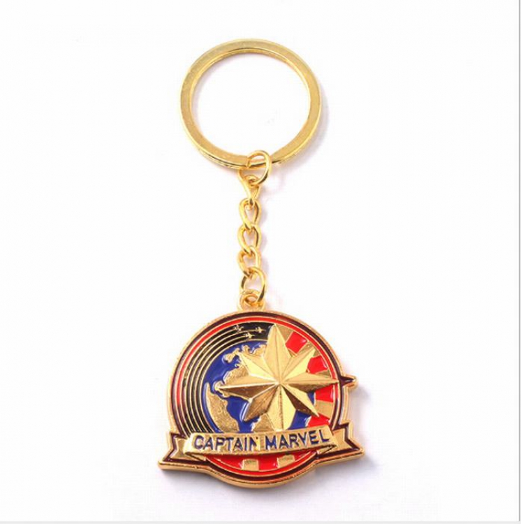 The avengers allianc Captain Marvel Alloy Keychain pendant price for 5 pcs