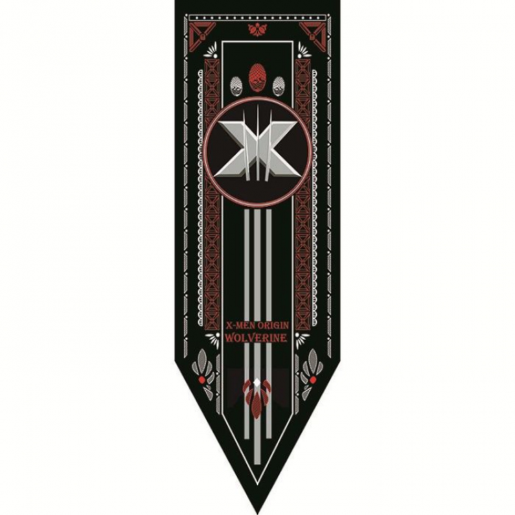 X-Men Cloth Hanging flag Bunting Big flag banner 48X150CM