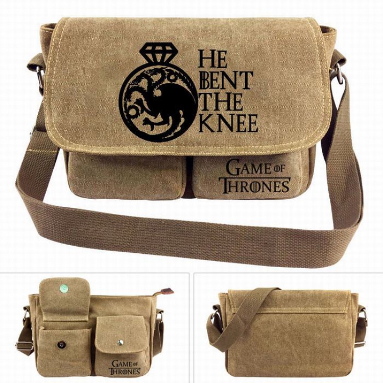 Game of Thrones Canvas Shoulder Satchel Bag Handbag