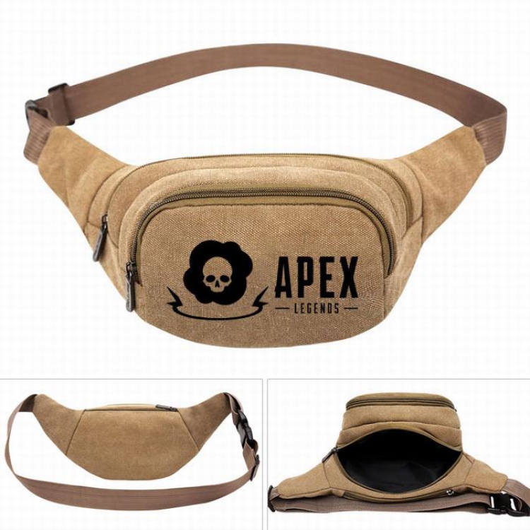 Apex Legends Leisure outdoor sports Canvas purse pocket  chest bag 27X5X14CM