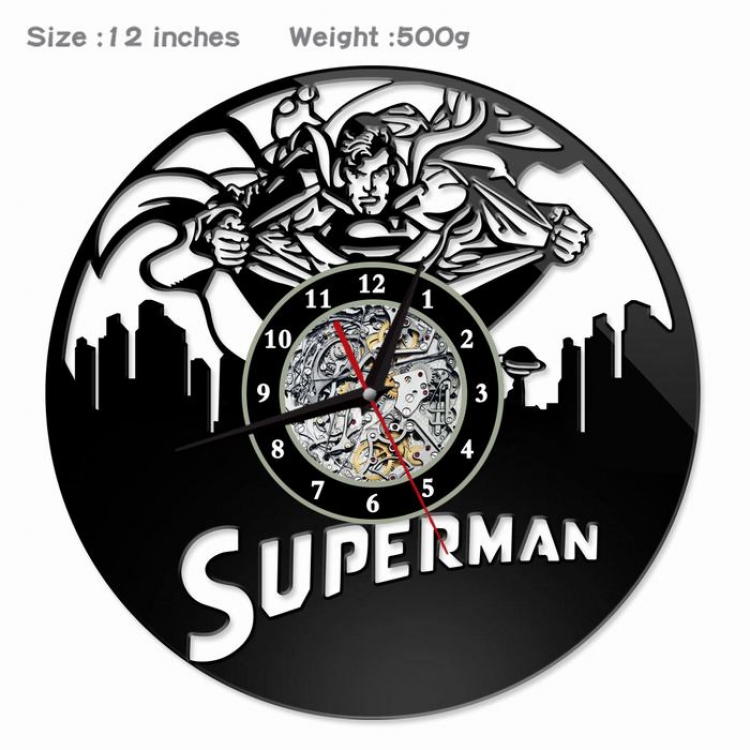 Justice League Creative painting wall clocks and clocks PVC material No battery