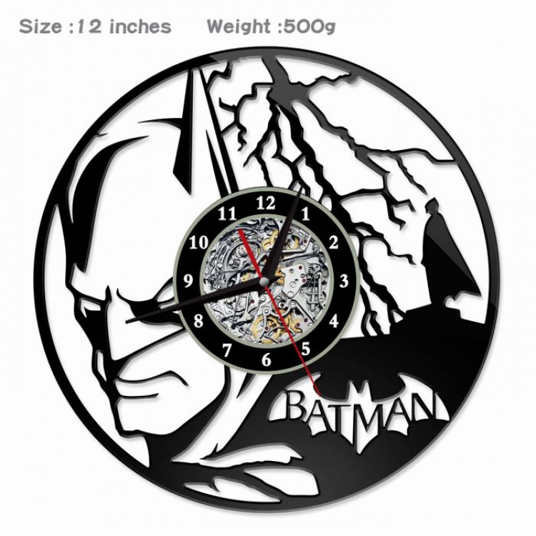 Justice League Creative painting wall clocks and clocks PVC material No battery