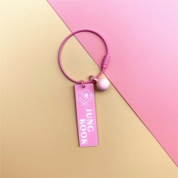 BTS Acrylic with bell Keychain...