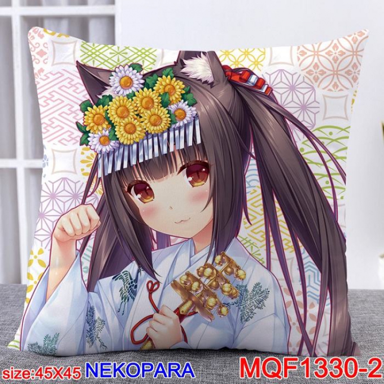 Nekopara Double Sides cushion 45x45cm MQF1330 2