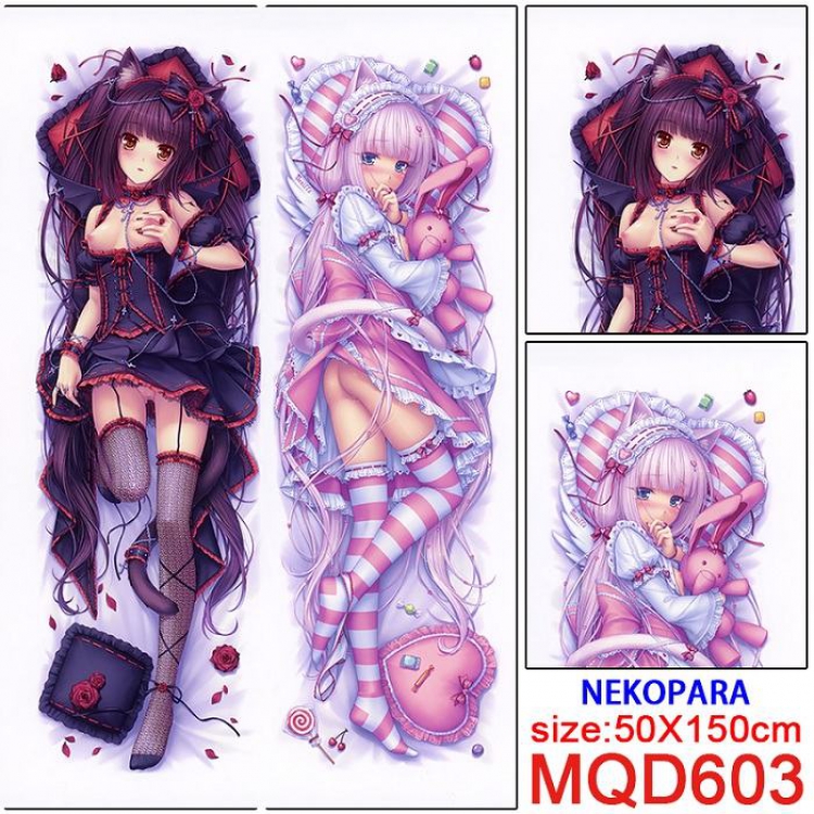Nekopara poly cushion pillow 50X150CM MQD603
