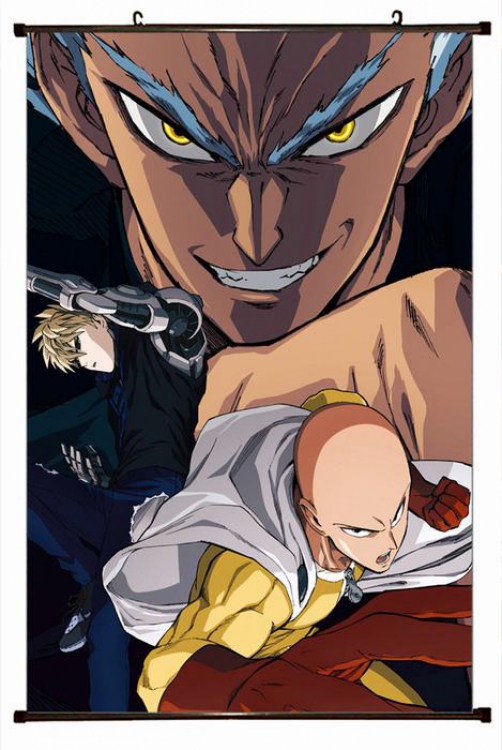 One Punch Man Plastic pole cloth painting Wall Scroll 60X90CM preorder 3 days Y3-64 NO FILLING