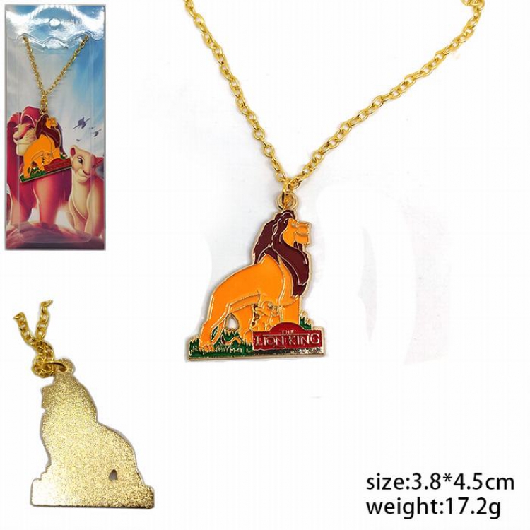The Lion King Necklace 3.8X4.5CM 17.2G
