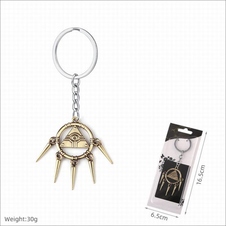 Yugioh Bronze Millennium wisdom wheel Keychain pendant