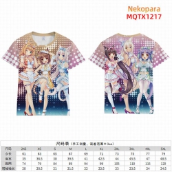 Nekopara Full color short slee...