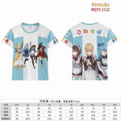 Konosuba Full color short slee...