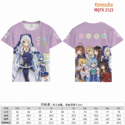 Konosuba Full color short slee...