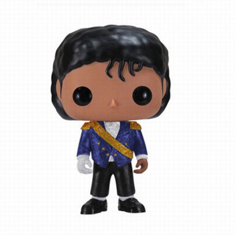 FUNKO POP 26  Michael Jackson Blue uniform  Boxed Figure Decoration Model 10CM 0.17KG