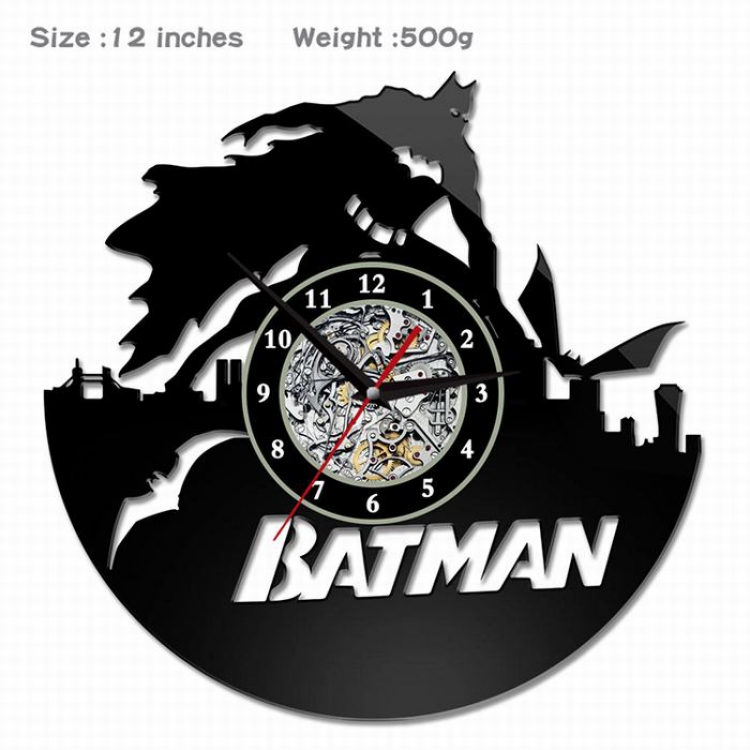 Marvel Batman Creative painting wall clocks and clocks PVC material No battery