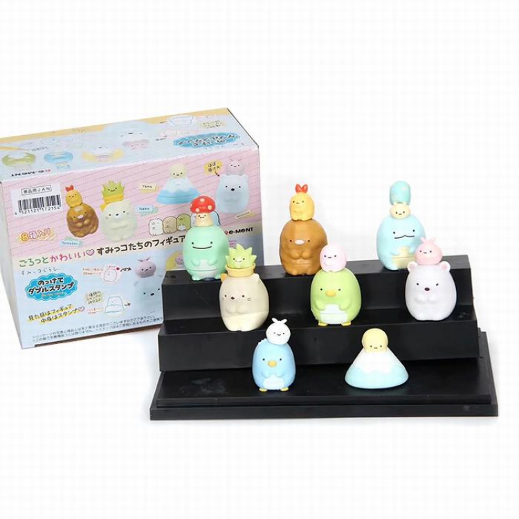 Scene corner creature a set of eight Boxed Figure Decoration Model